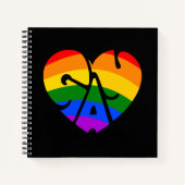 Carnet Coeur gay (Devant)