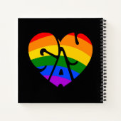 Carnet Coeur gay (Dos)