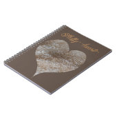 Carnet Coeur gonflé (Côté gauche)