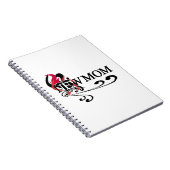 Carnet Coeur gothique Nouveau T-shirts et cadeaux Maman (Côté Droit)