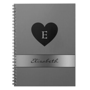 Carnet Coeur noir