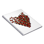 Carnet Coeur papillon (Côté Droit)