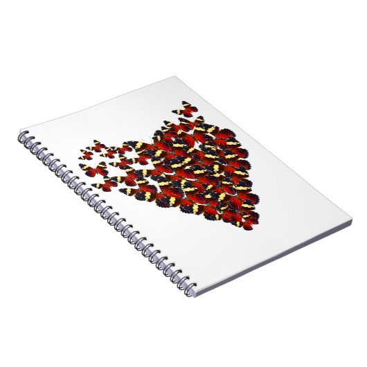 Carnet Coeur papillon (Côté Droit)