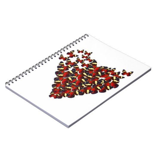 Carnet Coeur papillon (Côté gauche)