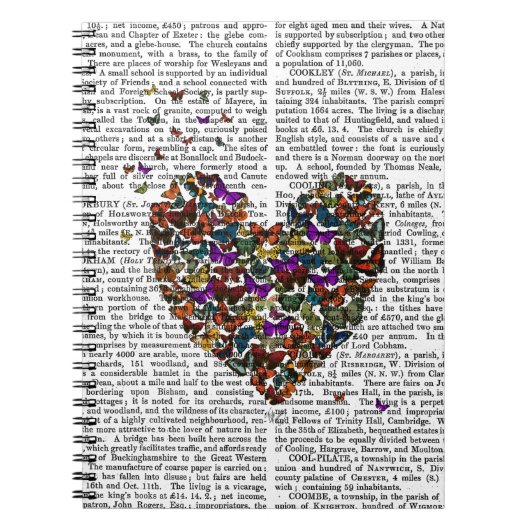 Carnet Coeur papillon (Devant)