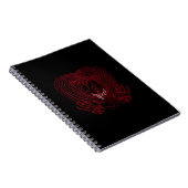 Carnet Coeur Pleurant En Rouge - Skeleton Coeurs Mains (Côté Droit)