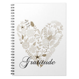 Carnet Coeur reconnaissant