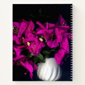 Carnet Coeur rose en noir (Dos)