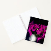 Carnet Coeur rose en noir (Intérieur)