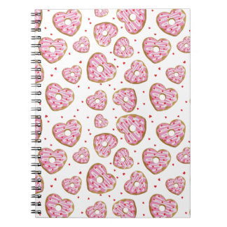 Carnet Coeur rose mignon Cookies