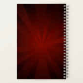 Carnet Coeur rouge avec ailes d'or (Verso)