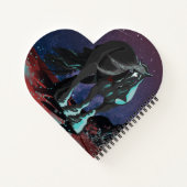 Carnet Coeur tzigane ~ Coeur (Dos)