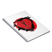 Carnet Coeur Zipper (Côté Droit)