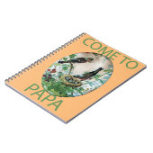 Carnet Cœurs affamés : Papa a de la nourriture ! (Côté gauche)