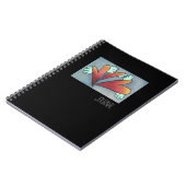 Carnet Cœurs ailés alignés (Côté gauche)