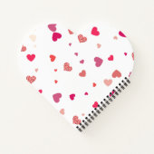Carnet Coeurs - amour (Dos)