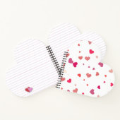 Carnet Coeurs - amour (Intérieur)