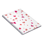 Carnet Coeurs - amour (Côté Droit)
