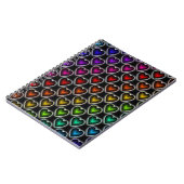 Carnet Coeurs arc-en-ciel (Côté gauche)