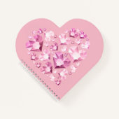 Carnet Coeurs carnet-cristal (Devant)