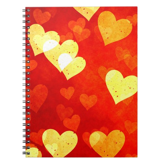 Carnet Coeurs, coeur, coeur (Devant)