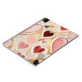 Carnet Coeurs d'amour (Côté gauche)