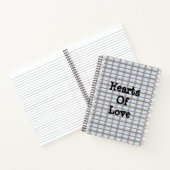 Carnet Coeurs D'Amour (Intérieur)