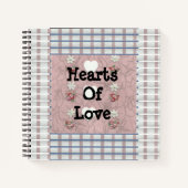 Carnet Coeurs D'Amour Trois (Devant)