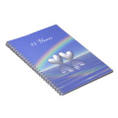 Carnet Coeurs d'argent du 25e anniversaire (Côté Droit)