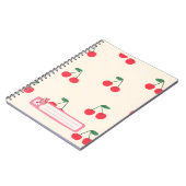 Carnet Cœurs de cerise pour adolescentes (Côté gauche)