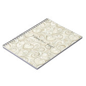 Carnet Cœurs de Crème (Côté gauche)