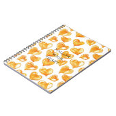 Carnet Cœurs de Crème Caramel (Côté gauche)