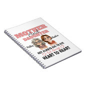 Carnet Cœurs de mère et de fille ensemble à travers la di (Côté Droit)