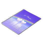Carnet Cœurs de perle pour 30e anniversaire (Côté gauche)