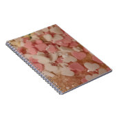 Carnet Coeurs de Saint-Valentin rose, Décoration de gâtea (Côté Droit)