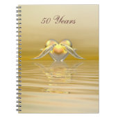 Carnet Coeurs d'or (Devant)