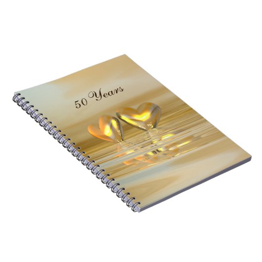 Carnet Coeurs d'or (Côté Droit)