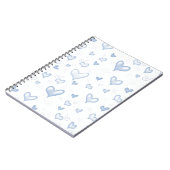 Carnet Coeurs Élégants (Côté gauche)