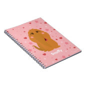 Carnet Coeurs et étoiles confortables Graphisme (Côté Droit)