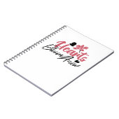 Carnet Coeurs fleurissent à nouveau - Citation Florale In (Côté gauche)