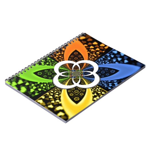 Carnet Coeurs Iridescente Polka sans soudure Point Art Ab (Côté gauche)