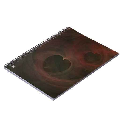 Carnet Cœurs lumineux (Côté gauche)