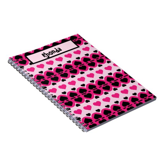 Carnet Coeurs mignons (Côté Droit)