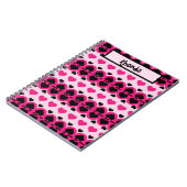 Carnet Coeurs mignons (Côté gauche)