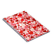 Carnet Coeurs multicolores Motif-20367 (Côté Droit)