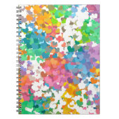 Carnet Coeurs Pastel Confetti (Devant)