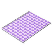 Carnet Coeurs pourpres (Côté gauche)