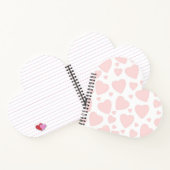 Carnet Cœurs Rose Pâle (Intérieur)