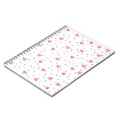 Carnet Coeurs roses (Côté gauche)