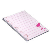 Carnet Coeurs roses (Côté Droit)